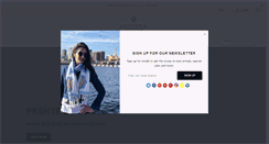 Desktop Screenshot of peshtemalcollection.com